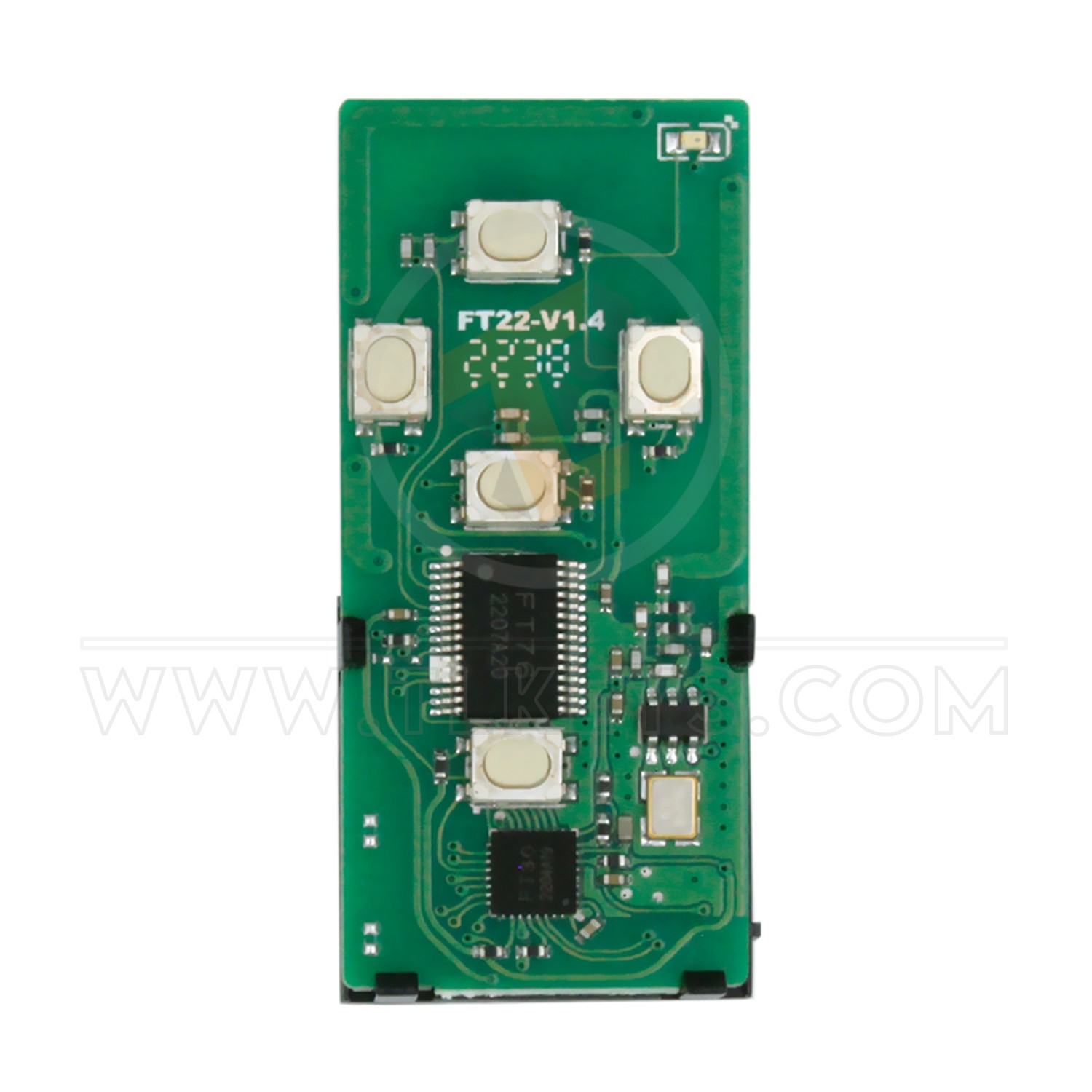 Lonsdor FT22-0780D Smart Key Remote Board 5 Buttons 433.92MHz Frequency 433.92MHz